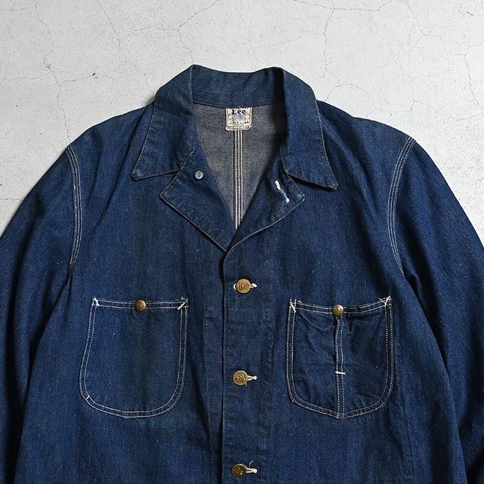Lee 91-J DENIM COVERALL（1940'S/DARK COLOR/SZ 44） - 古着屋
