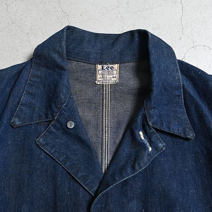 Lee 91-J DENIM COVERALL（1940'S/DARK COLOR/SZ 44） - 古着屋