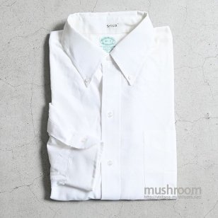 BROOKS BROTHERS WHITE OXFORD BD SHIRTVERY GOOD CONDITION/16 1/2-3