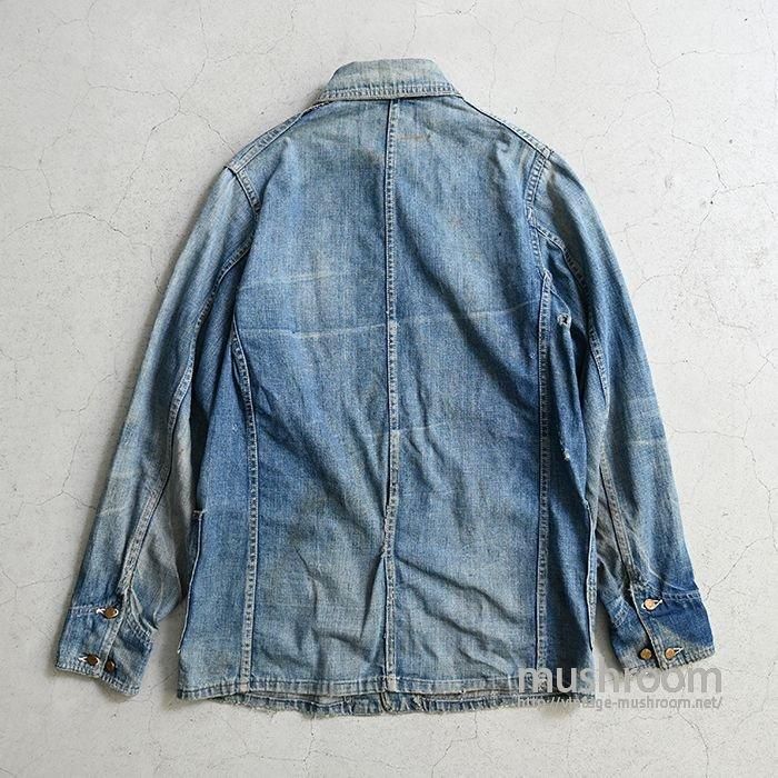 BIG SMITH DENIM COVERALL WITH CHINSTRAP - 古着屋 ｜ mushroom