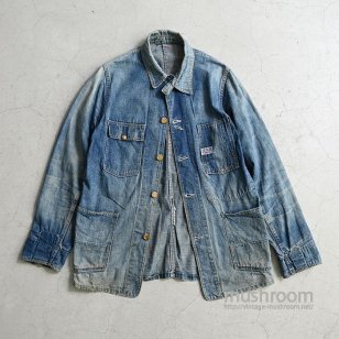 BIG SMITH DENIM COVERALL WITH CHINSTRAP