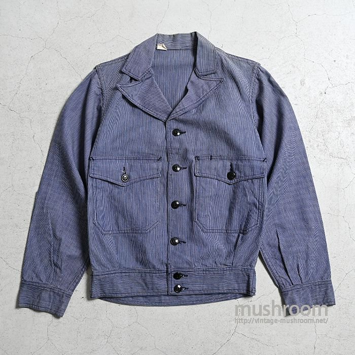 OLD PIN CHECK WORK JACKET（MAYBE ...SWEET ORR） - 古着屋 ...