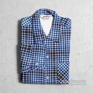 CALIFORNIA L/S PLAID FLANNEL SHIRTDEADSTOCK/MEDIUM