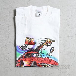 STANLEY MOUSE HOT ROD PRINT T-SHIRT（DEADSTOCK/LARGE）