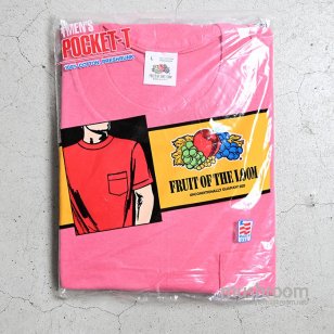 FRUIT OF THE LOOM PACK T-SHIRT WITH POCKETLARGE/DEADSTOCK