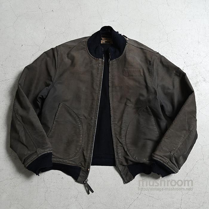 超希少&42サイズ!VTG40's 歩き疲れ WWII US NAVY デッキフックJKT