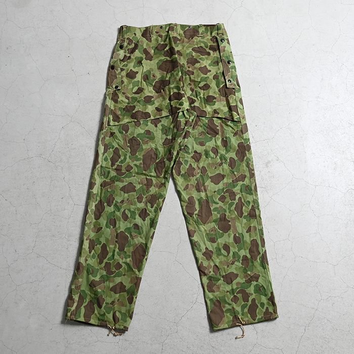 WW2 USMC DUCKHUNTER CAMO HBT TROUSERS（DEADSTOCK/W34） - 古着屋