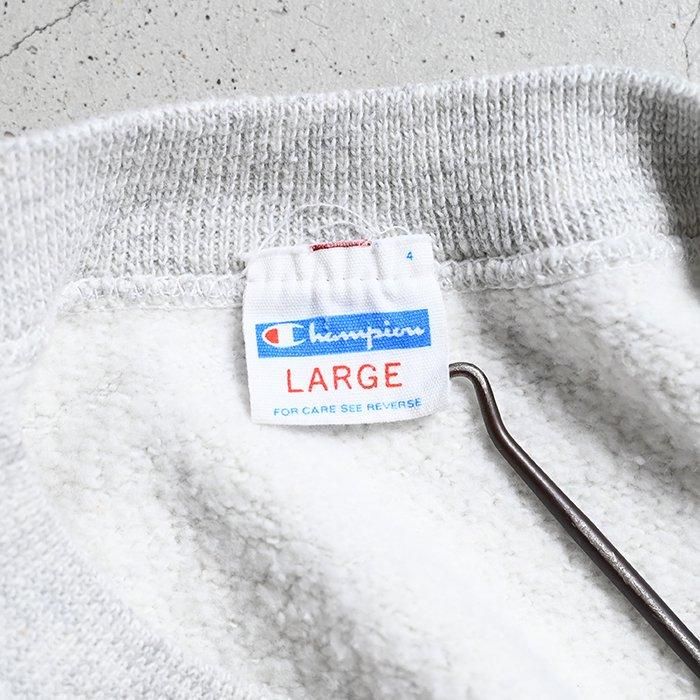 CHAMPION BULLDOG PRINT SWEAT SHIRT（GOOD CONDITION/LARGE
