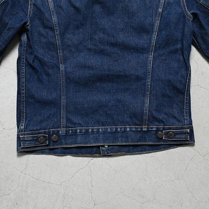 LEVI'S 558 BIGE DENIM JACKET（DARK COLOR） - 古着屋 ｜ mushroom(マッシュルーム)  ヴィンテージクロージングストア