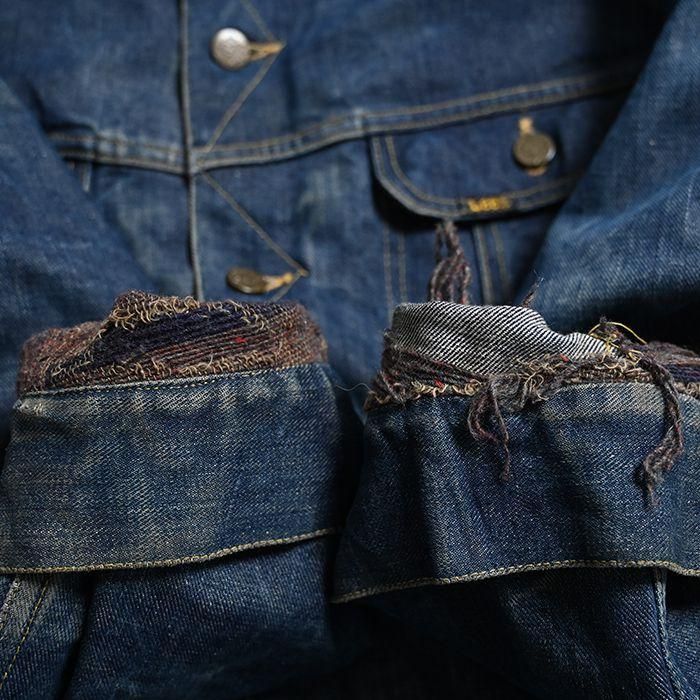 Lee 101-LJ STORM RIDER DENIM JACKET（SZ44 LONG） - 古着屋