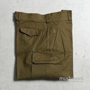 FRENCH ARMY M-47 COTTON TWILL TROUSERSDEADSTOCK/SZ 47