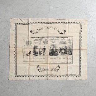 1881's THE CENSUS ADVERTISING BANDANADEADSTOCK
