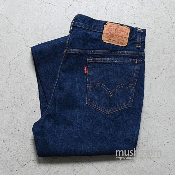 LEVI'S 517-0217 66S/S JEANS（'73/DARK COLOR/W38L31） - 古着屋 ｜  mushroom(マッシュルーム)　ヴィンテージクロージングストア