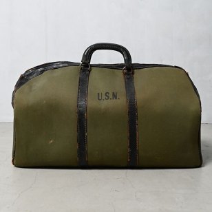WW2 U.S.NAVY AVIATOR'S  BAG WITH PAPER1940's