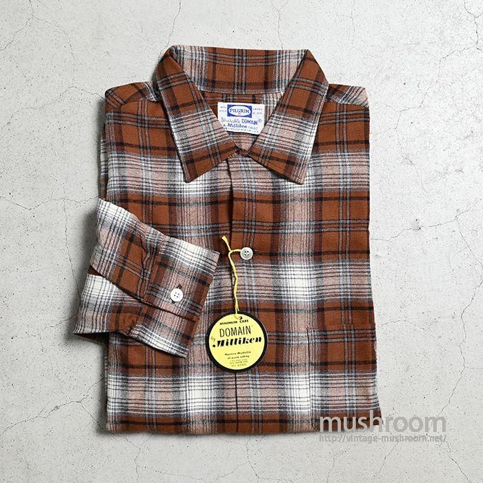 トップス Pilgrim 1960's shirt dead stock Pilgrim 1960's shirt dead stock