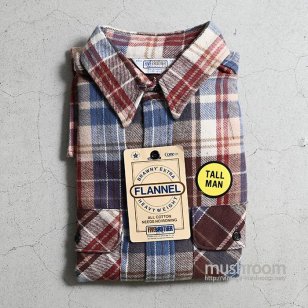 FIVE BROTHER PLAID FLANNEL SHIRTDEADSTOCK/LARGE