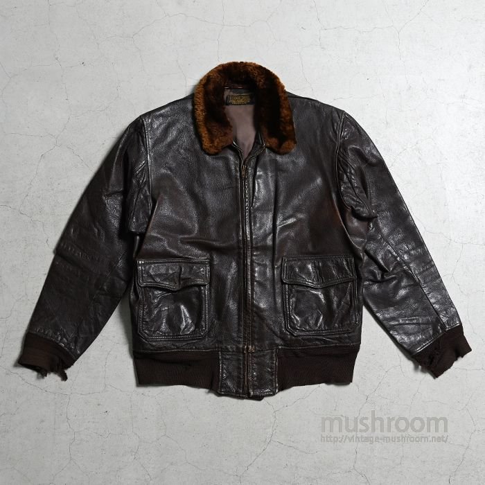 U.S.NAVY 55J14 G-1 FLIGHT JACKET（BIG SIZE） - 古着屋 ｜ mushroom