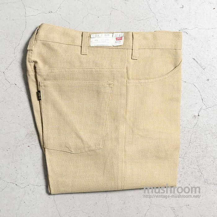 LEVI'S 645-4423 STA-PREST TAPERED PANTS（W33L29/DEADSTOCK ） - 古着屋 ｜  mushroom(マッシュルーム)　ヴィンテージクロージングストア