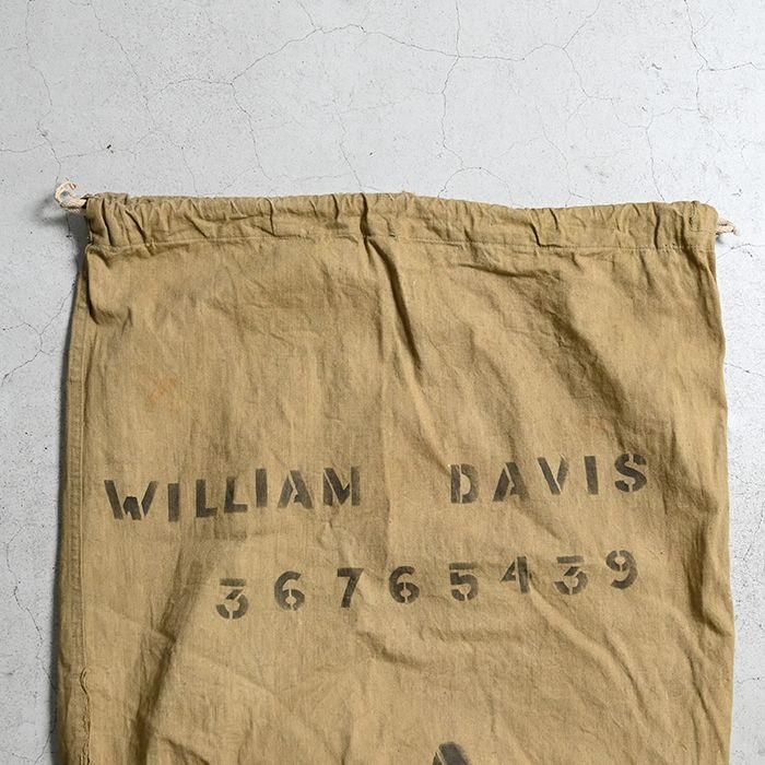 U.S.MILITARY O.D BARRACK BAG WITH STENCIL（1942） - 古着屋