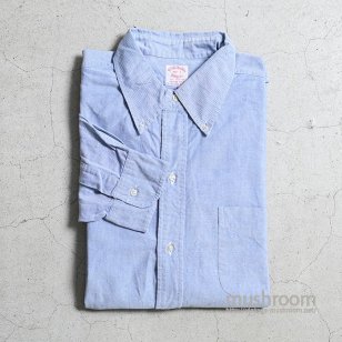 BROOKS BROTHERS BLUE OXFORD BD SHIRT6 Button/GOOD CONDITION/16 1/2-3