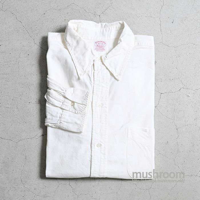 BROOKS BROTHERS WHITE OXFORD BD SHIRT（6 Button/GOOD CONDITION/16 ...