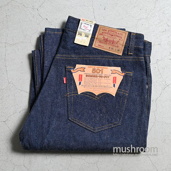 LEVI'S 501XX JEANS（’91/DEADSTOCK/W35L36） - 古着屋 ｜ mushroom(マッシュルーム)　 ヴィンテージクロージングストア