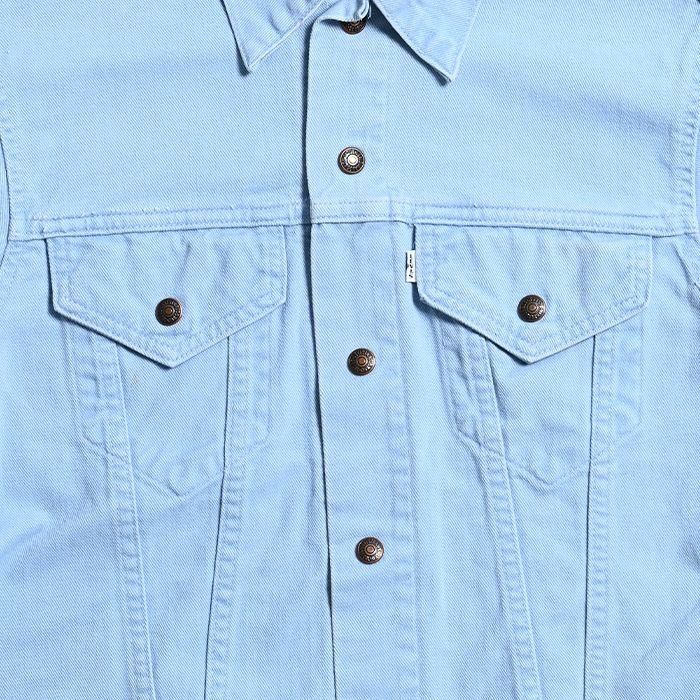 LEVI'S 70505-4012 BIGE COTTON TWILL JACKET（SZ 38/GOOD