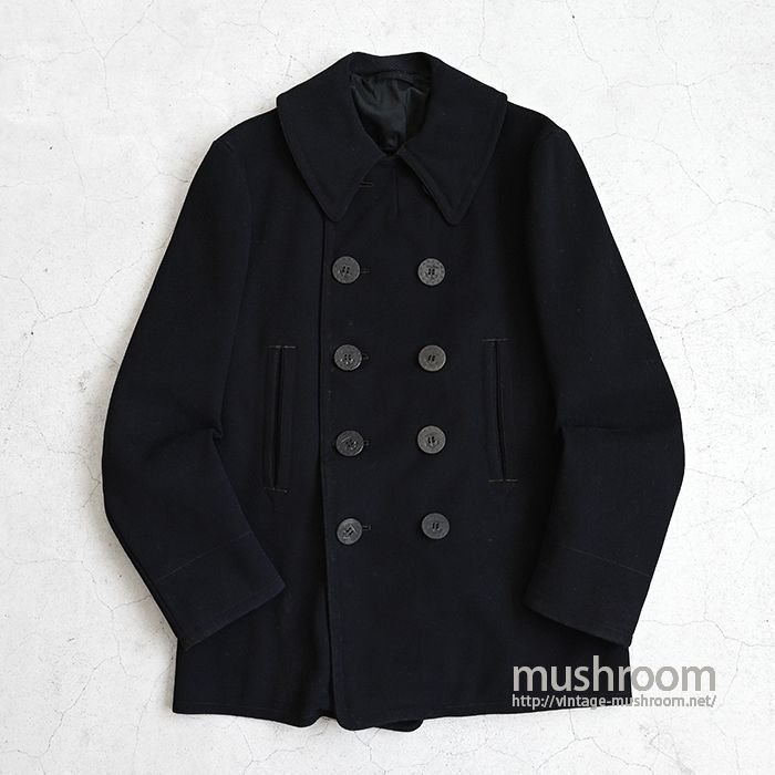 U.S.NAVY P-COAT WITH STENCIL（13 STARS BUTTON） - 古着屋