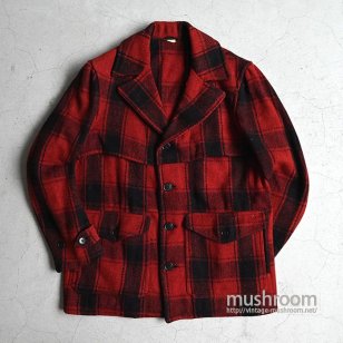 HERCULES RED&BLK PLAID WOOL JACKETGOOD CONDITION