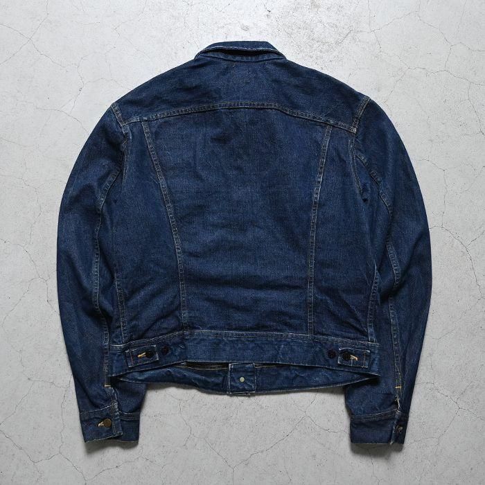 Lee 101-J DENIM JACKET(SZ46 LONG/DARK COLOR) - 古着屋 Lee 101-J DENIM JACKET(SZ46 LONG/DARK COLOR) - 古着屋