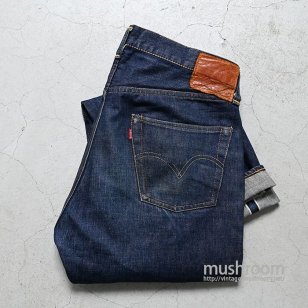 LEVI'S 501XX JEANS WITH LEATHER PATCH47 MODEL/NICE HIGE&HONEYCOMB
