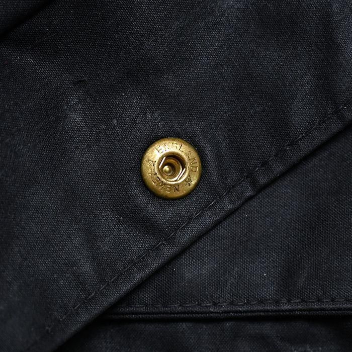 BARBOUR INTERNATIONAL WAXED COTTON JACKET(SZ 36/ONE CROWN BARBOUR INTERNATIONAL WAXED COTTON JACKET(SZ 36/ONE CROWN
