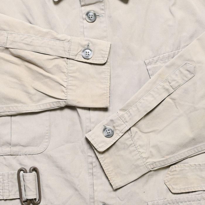 ABERCROMBIE & FITCH SAFARI JACKET(SZ 42) - 古着屋 ABERCROMBIE & FITCH SAFARI JACKET(SZ 42) - 古着屋