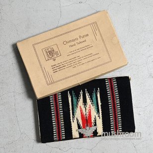 GANSCRAFT BLACK CHIMAYO PURSE WITH BOXDEADSTOCK