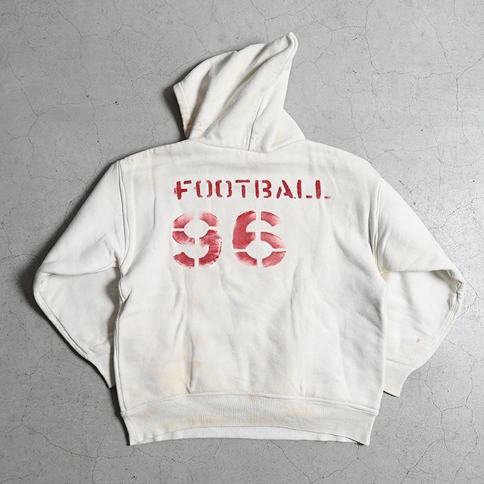CHAMPION W/F AFTER HOODY SWEAT SHIRT WITH STENCIL（LARGE