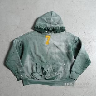 OLD W/F SWEAT HOODY WITH BACKPRINTSUPER FADE