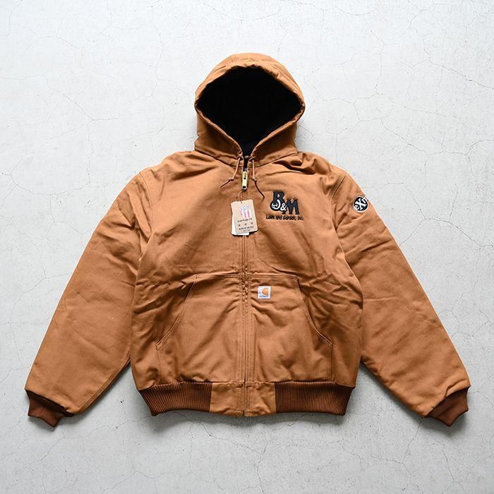 CARHARTT BROWN DUCK ACTIVE JACKET（L/DEADSTOCK） - 古着屋