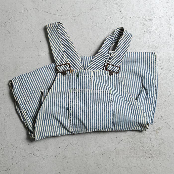 BOSS OF THE ROAD STRIPED OVERALLS（1930'S） - 古着屋 ｜ mushroom