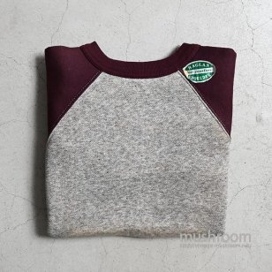 OLD GRYBLK TWO-TONE SWEAT SHIRT DEADSTOCK/SMALL
