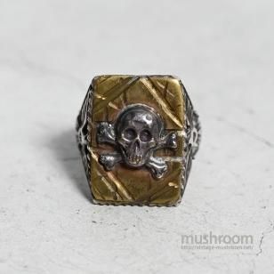 OLD SKULL MEXICAN RING 