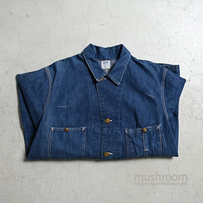 Lee 91-J DENIM COVERALL（GOOD CONDITION/SZ 44） - 古着屋 ｜ mushroom(マッシュルーム)  ヴィンテージクロージングストア