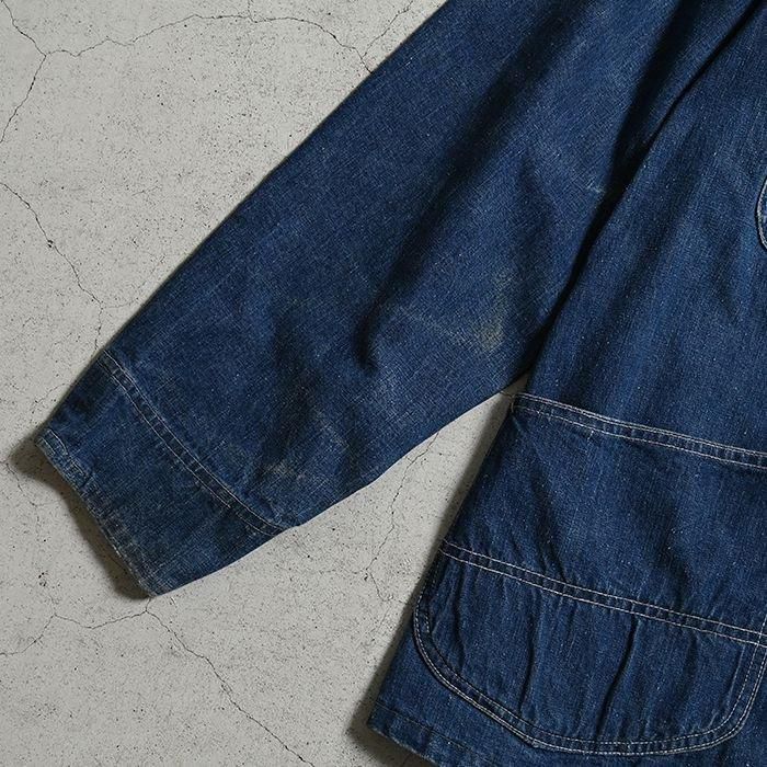 Lee 91-J DENIM COVERALL(GOOD CONDITION/SZ 44) - 古着屋 Lee 91-J DENIM COVERALL(GOOD CONDITION/SZ 44) - 古着屋