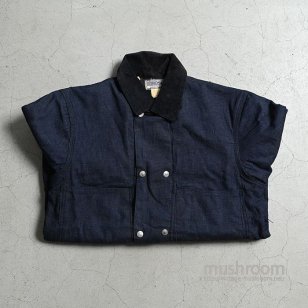 DUBBLE WARE DENIM COVERALL WITH BLANKET38/DEADSTOCK