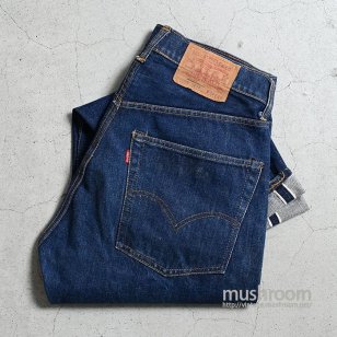 LEVI'S 505 BIGE JEANS WITH SELVEDGEW34L29/GOOD CONDITION
