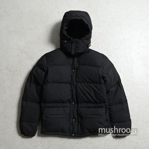 THE NORTH FACE DOWN JACKET WITH HOODYBLACK BUTTON/BLACK/SMALL