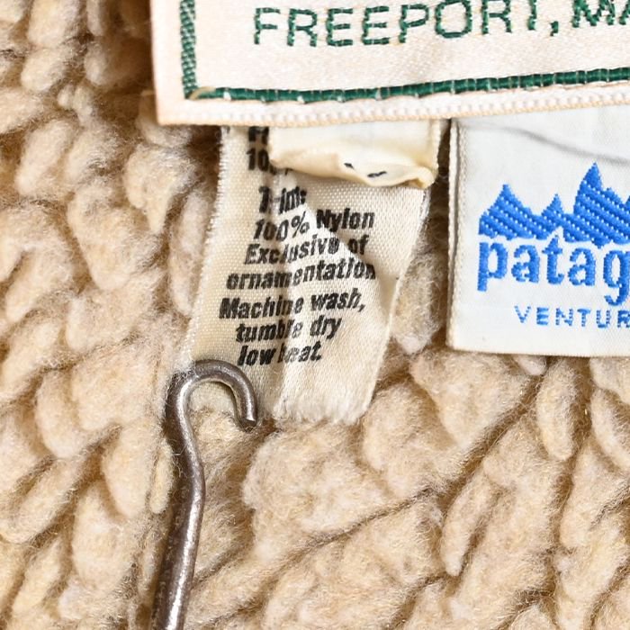 PATAGONIA × L.L.BEAN FULL-ZIP PILE JACKET（LARGE/VERY GOOD CONDITION） - 古着屋  ｜ mushroom(マッシュルーム) ヴィンテージクロージングストア