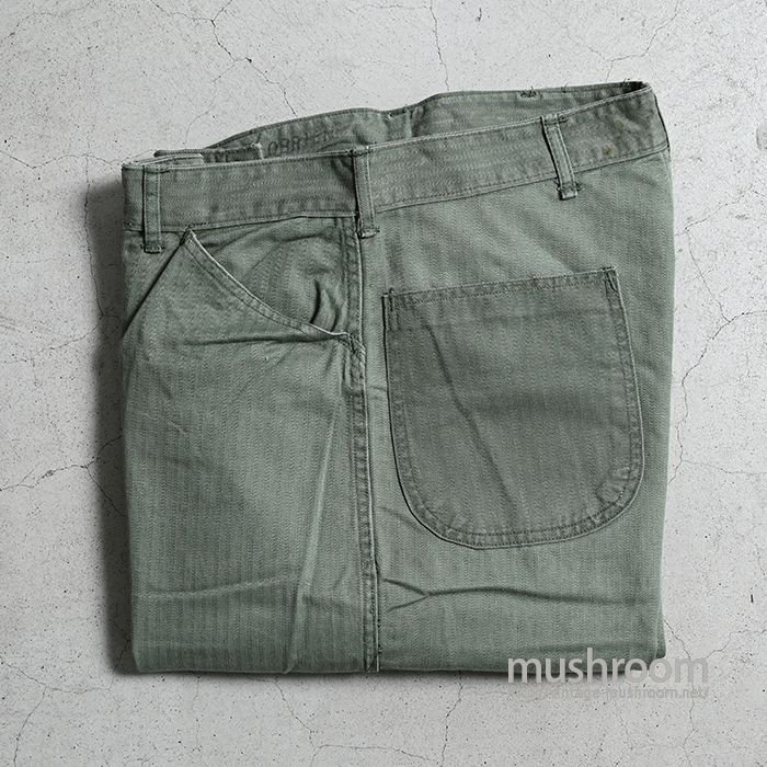 USMC P-47 TWO-TONE HBT TROUSERS（VERY GOOD CONDITION） - 古着屋 