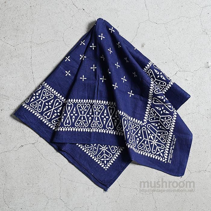 PSICOMサイコム リトマス バンダナ 藍染 PSICOMサイコム リトマス バンダナ 藍染 PSICOMサイコム