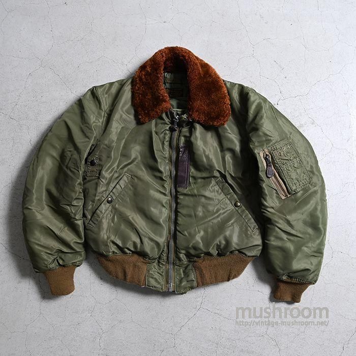 USAF B-15C FLIGHT JACKET（OLIVE DRAB/SZ 38） - 古着屋 ｜ mushroom