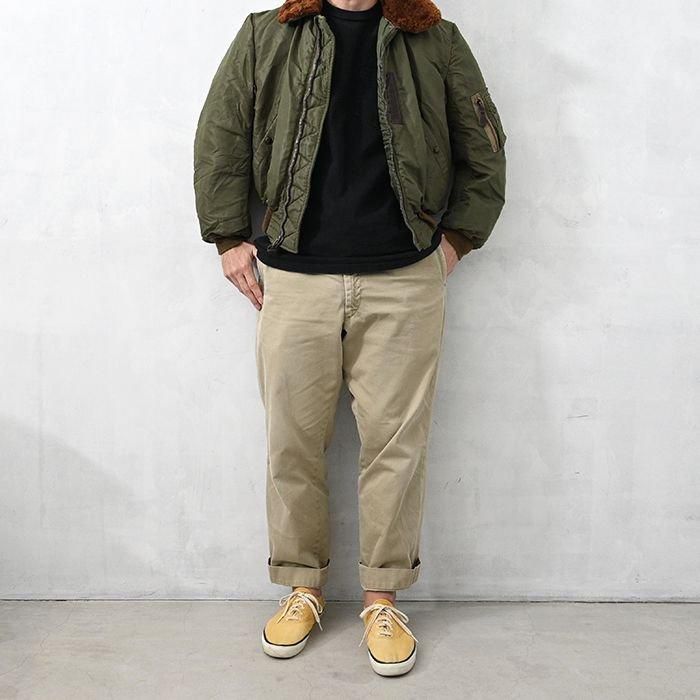 USAF B-15C FLIGHT JACKET（OLIVE DRAB/SZ 38） - 古着屋